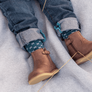 Merino Wool Knee High Socks | BABY | Lake