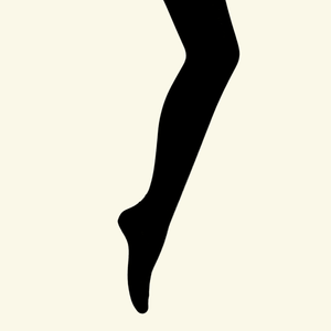 Merino Wool Textured Knit Tights worn by a woman, showcasing a stylish silhouette in black.