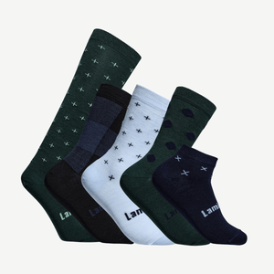 merino wool socks child set nz dark