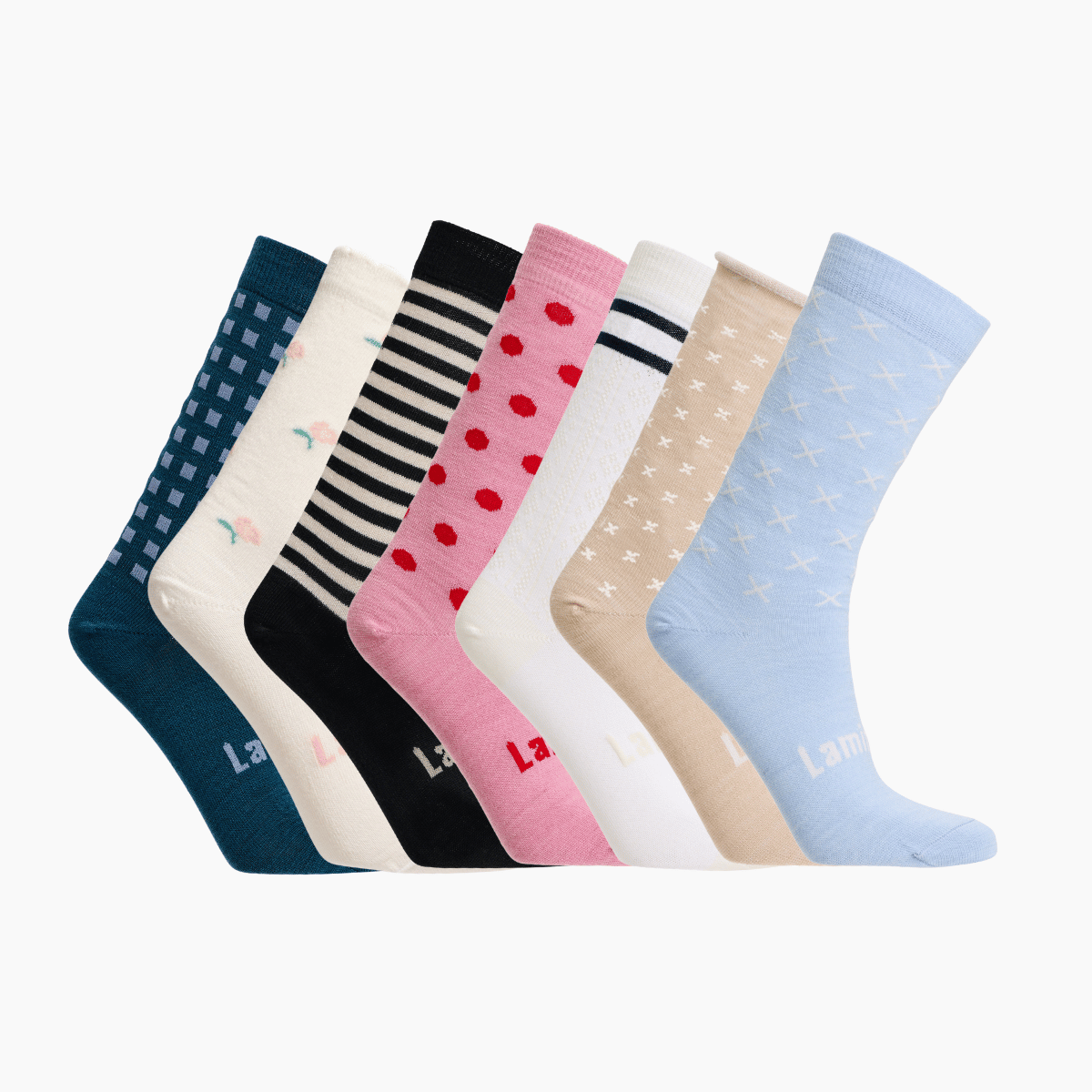 Merino Wool Socks | Woman | 7 Day Set