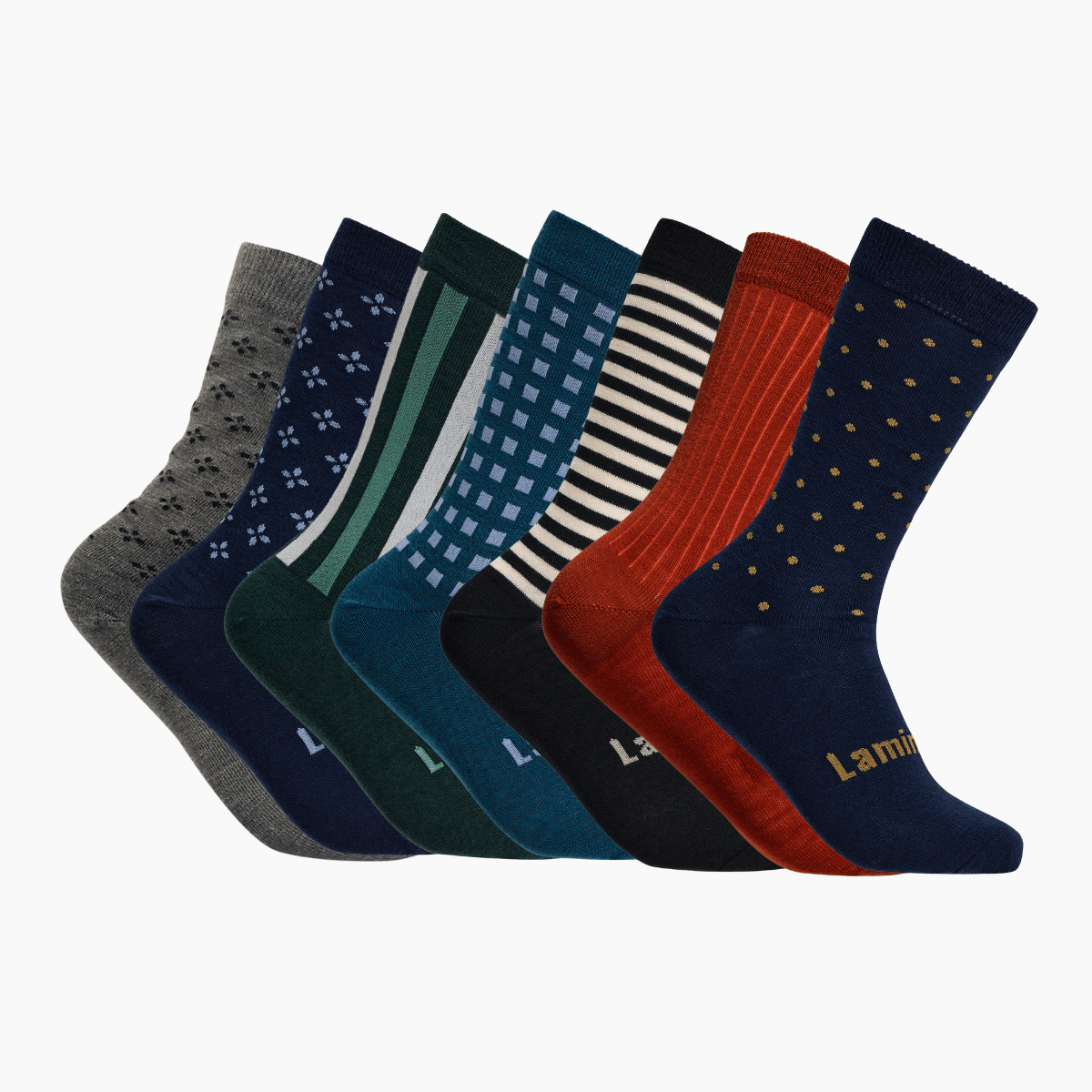 Merino Wool Socks | Man | 7 Day Set
