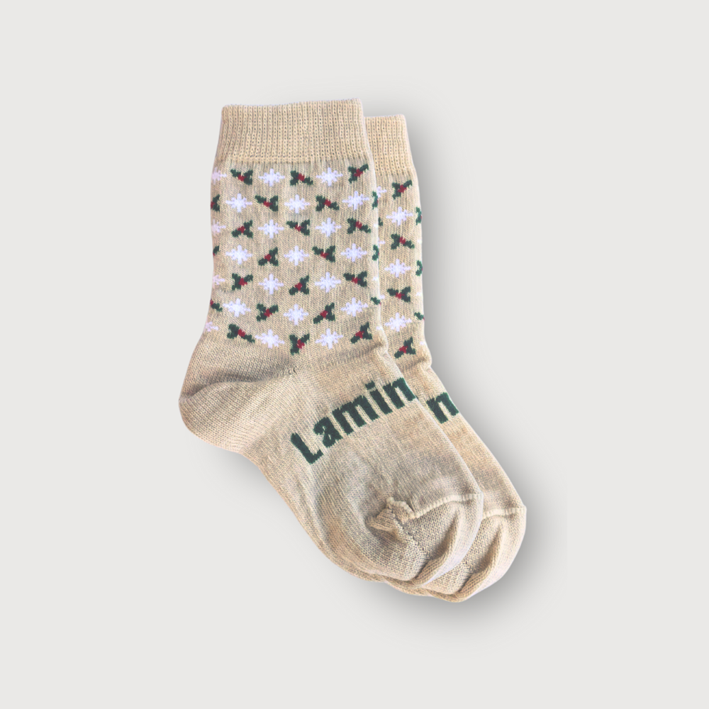 Merino Wool Baby Socks Christmas NZ