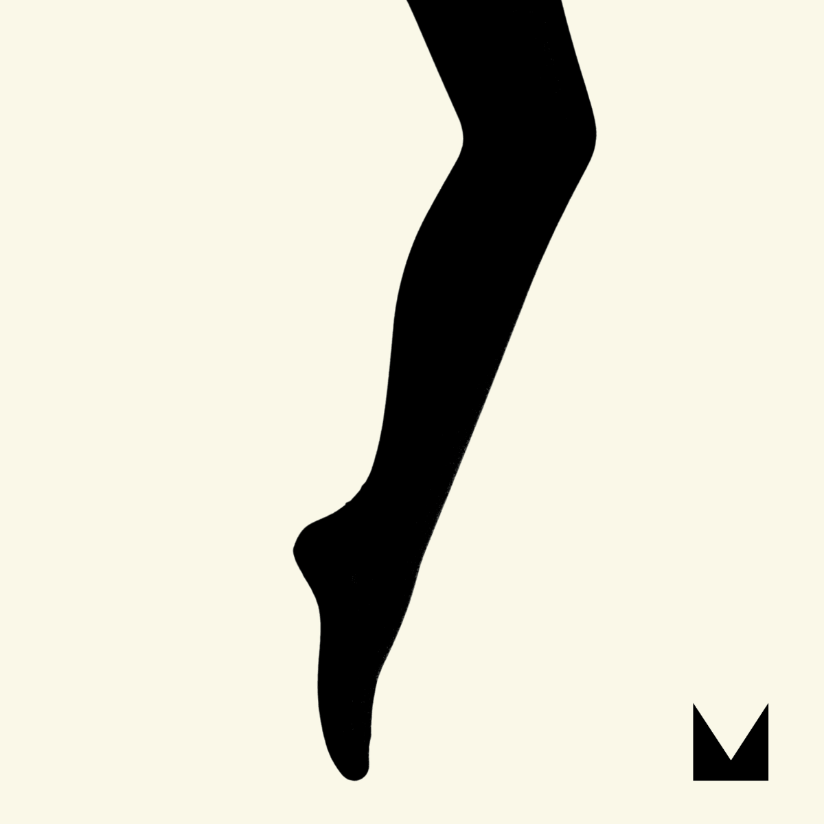 MOSEY | Merino Wool Textured Knit Tights | Woman | Black