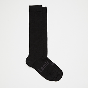 merino wool black knee-high socks man nz