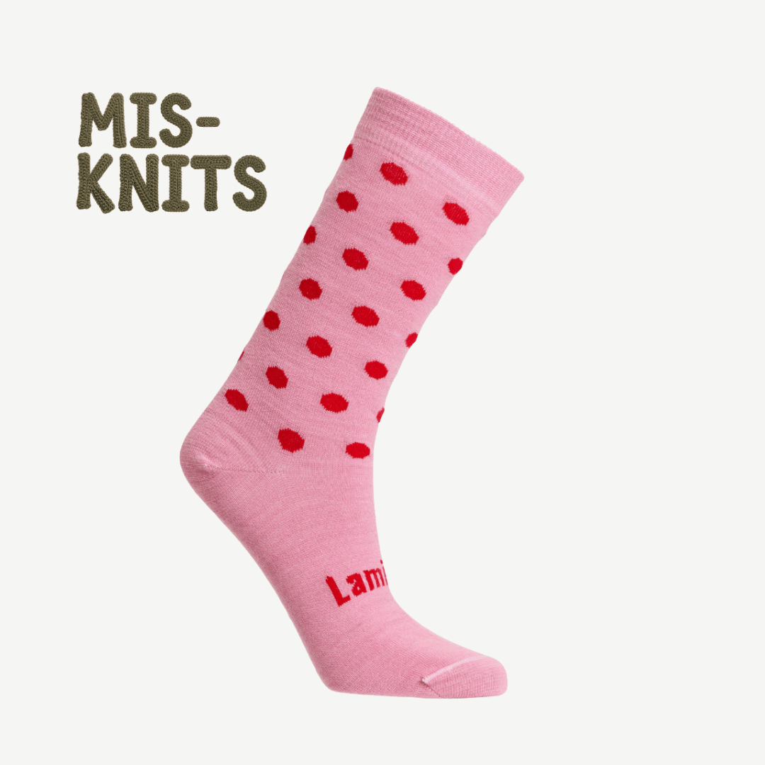 MIS-KNIT Merino Wool Crew Socks | CHILD