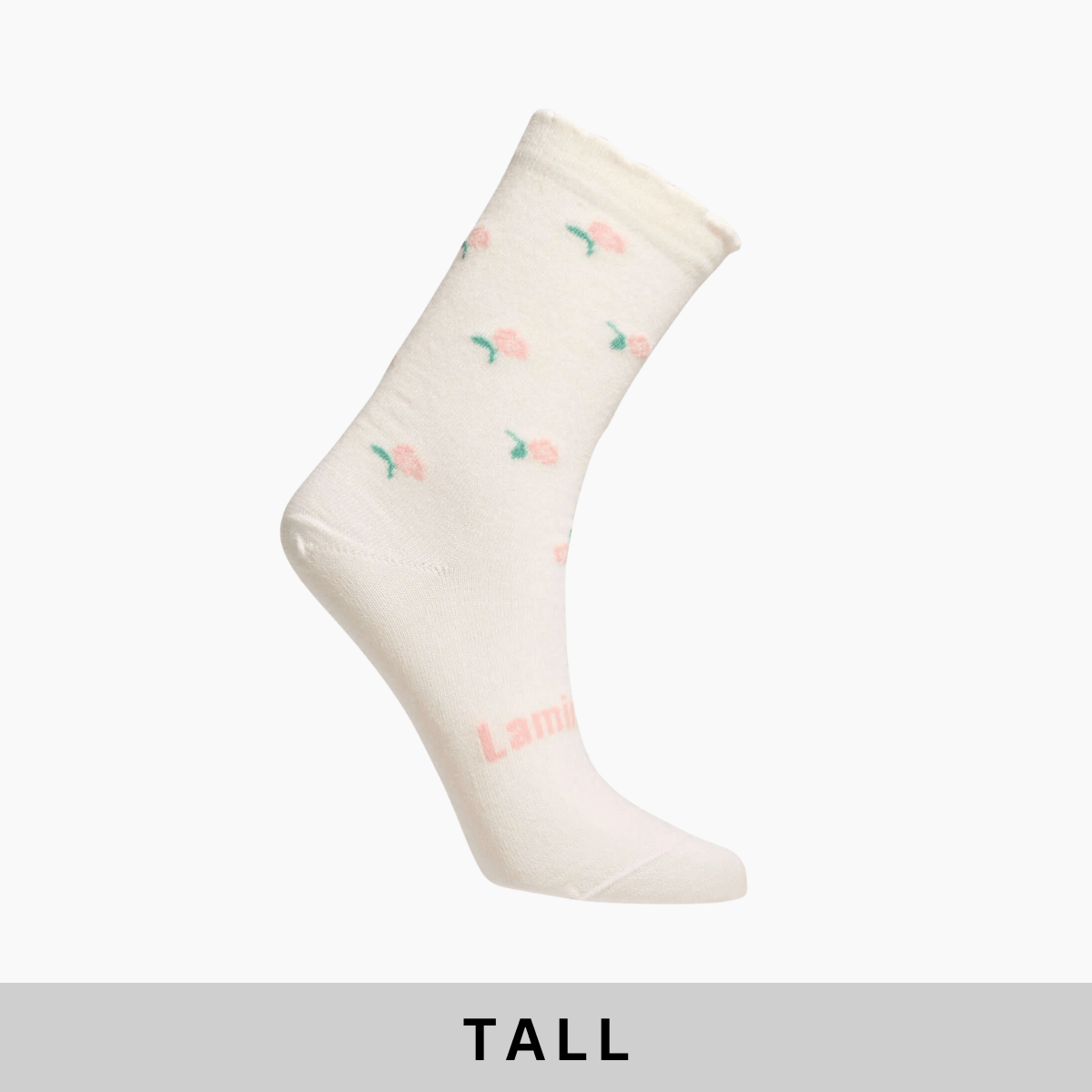 Merino Wool Crew Socks | WOMAN | Rosa