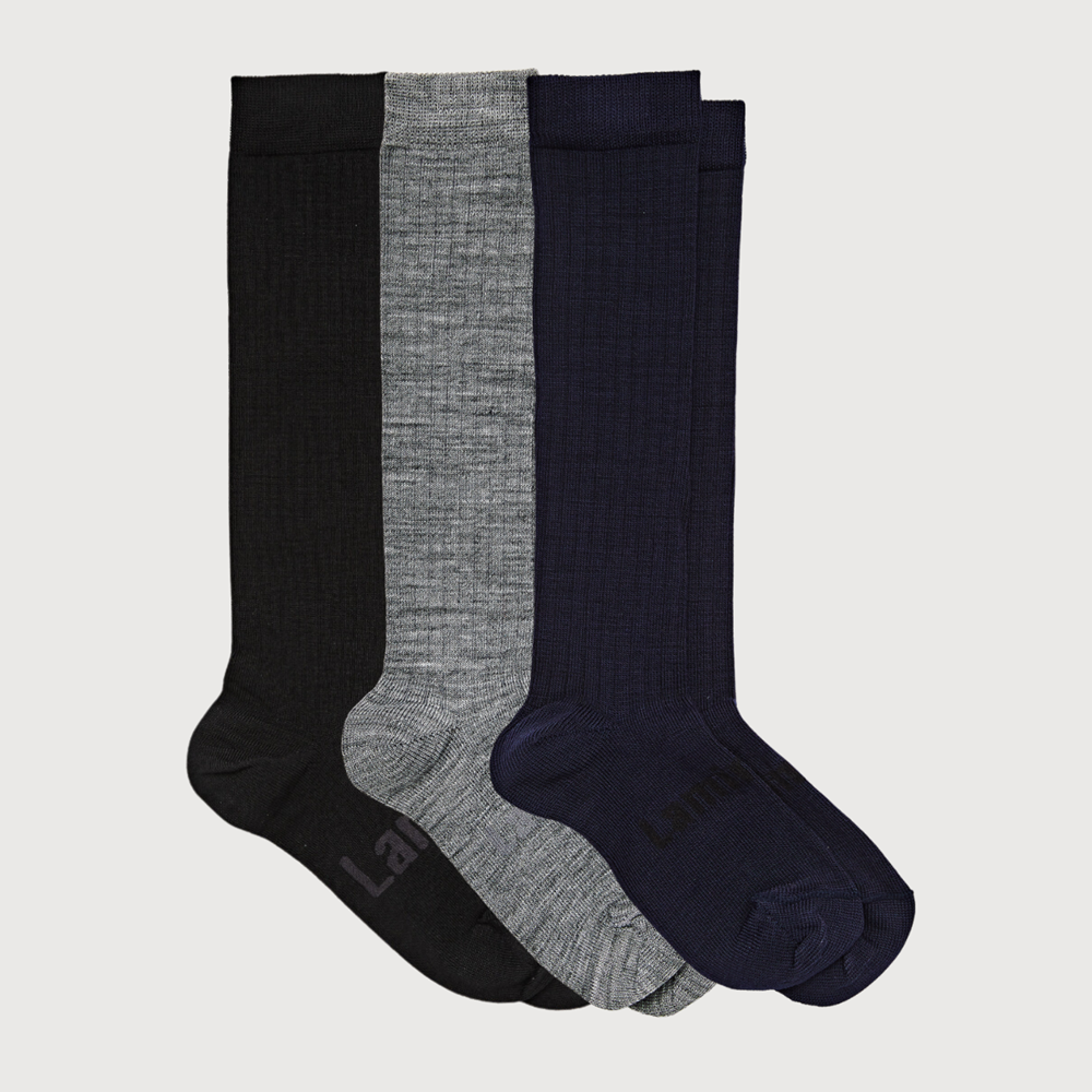 merino wool knee-high socks child school