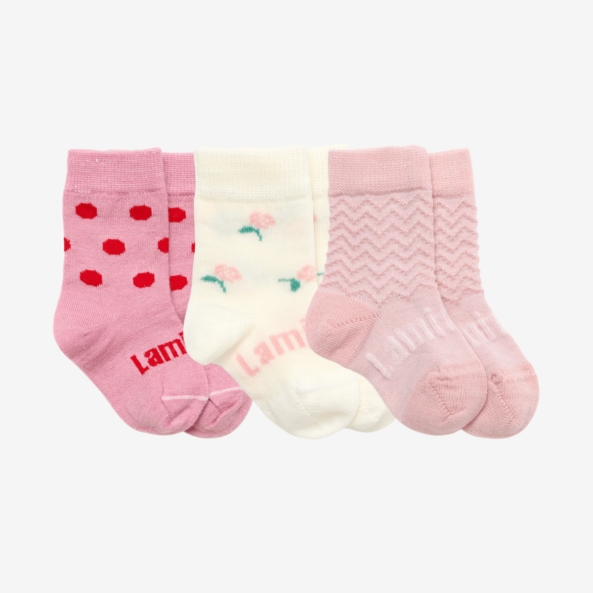 Merino Wool Socks | Baby | 3 Day Set